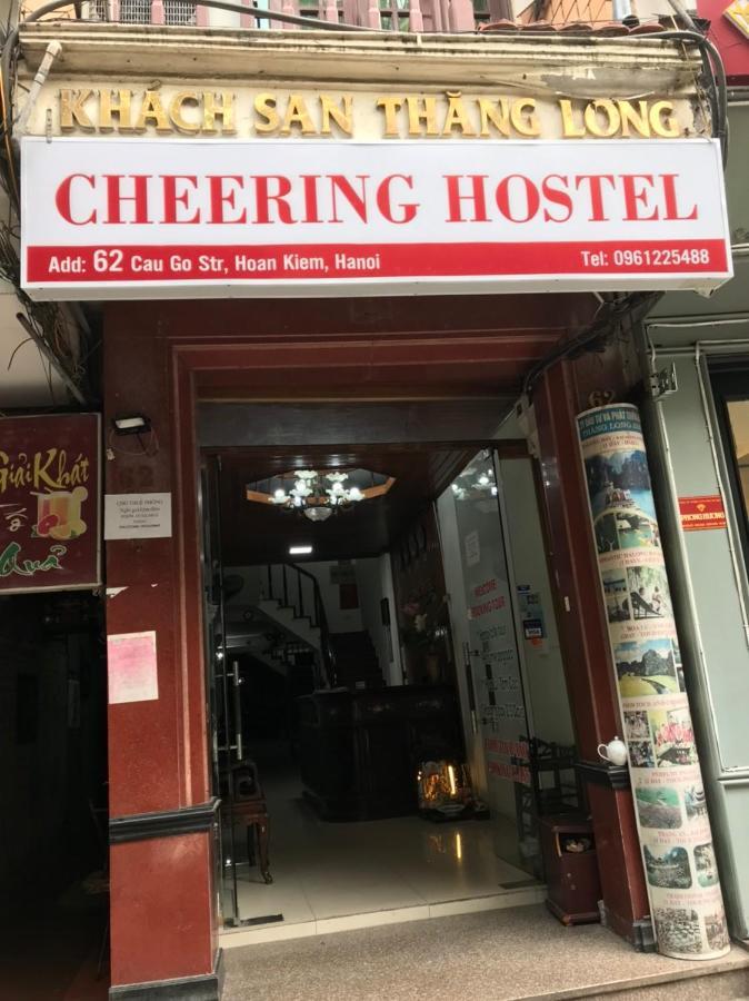Cheering House Vandrarhem Hanoi Exteriör bild